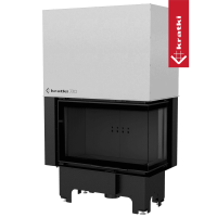 Топка Kratki PRO VNP/810/410 угловое стекло справа, гильотина Топка Kratki PRO VNP/810/410 угловое стекло справа, гильотина
