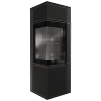 Печь Kratki PRO TORA/S 8 кВт Nero Assoluto Печь Kratki PRO TORA/S 8 кВт Nero Assoluto